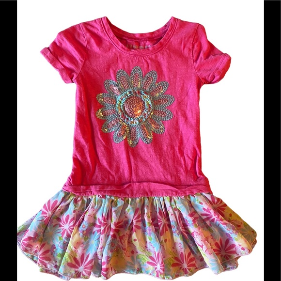 Flapdoodles Other - Pink floral dress
